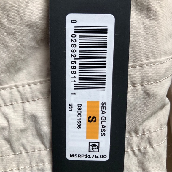 Donna Karan Drawstring Jacket in Stone - Picture 16 of 16